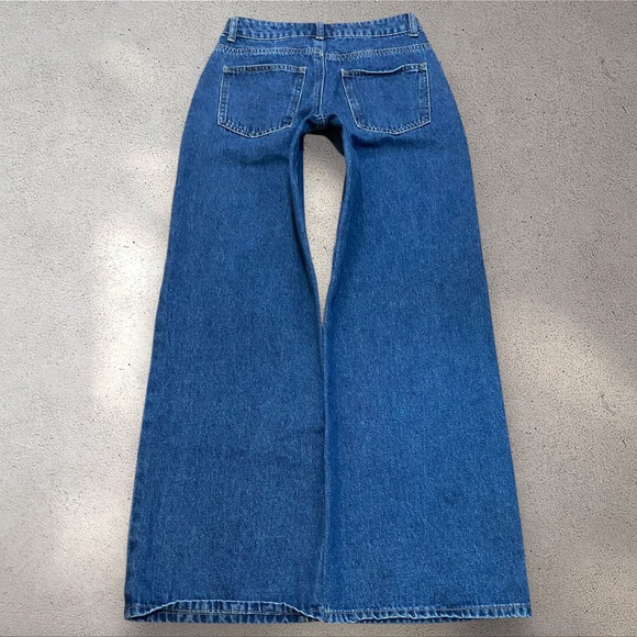 Edikted Low-Mid Wide Leg Jeans - Picture 1 of 6